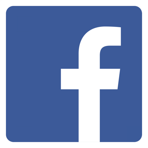 Facebook logo with the letter F