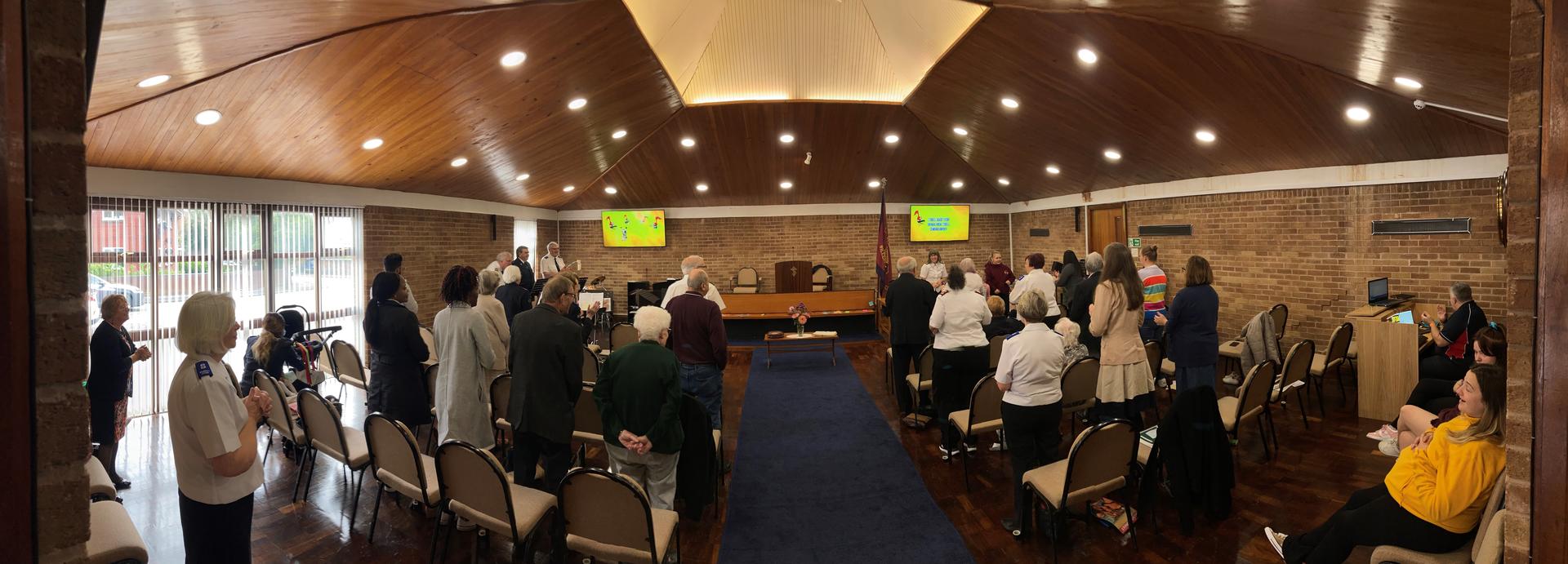 Sunday Worship Willenhall Salvation Army
