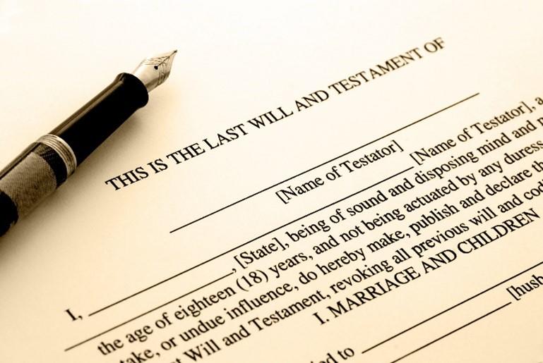 Image of a will