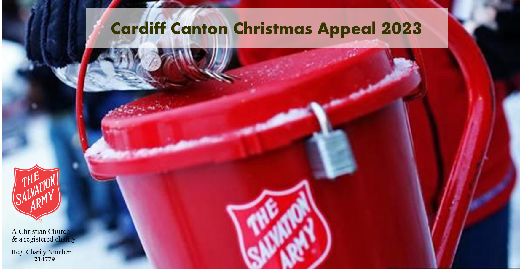 Cardiff Canton Salvation Army Christmas Appeal 2023