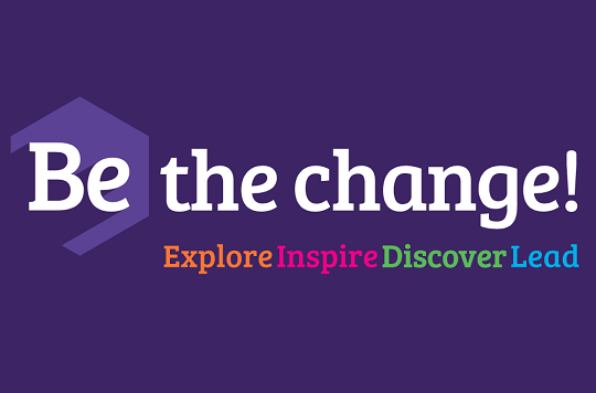 Be the change logo
