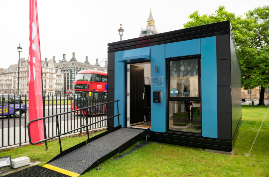 Example modular house to be used to help combat rough sleeping