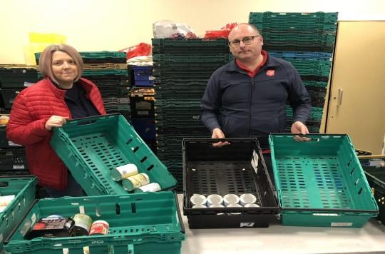 Preston Corps foodbank short on supplies