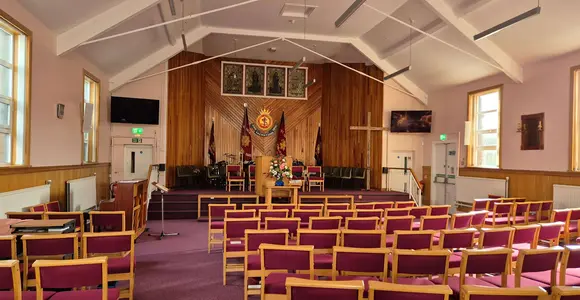 Inside of Parkhead Salvation Army