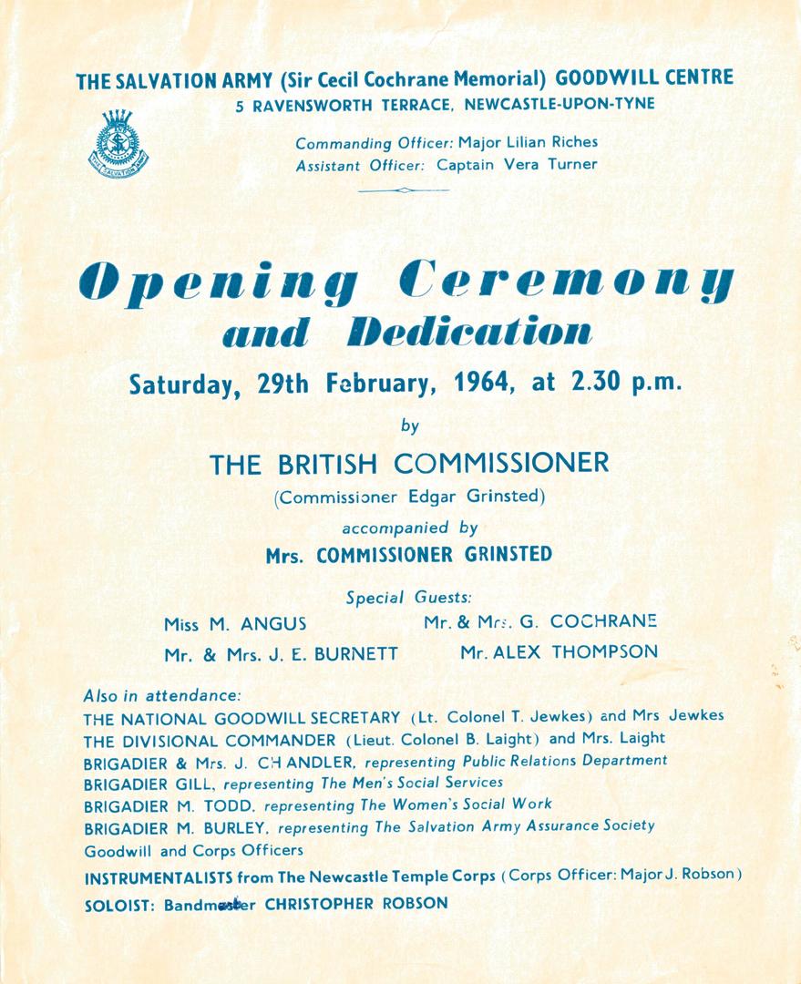 Event poster 1964