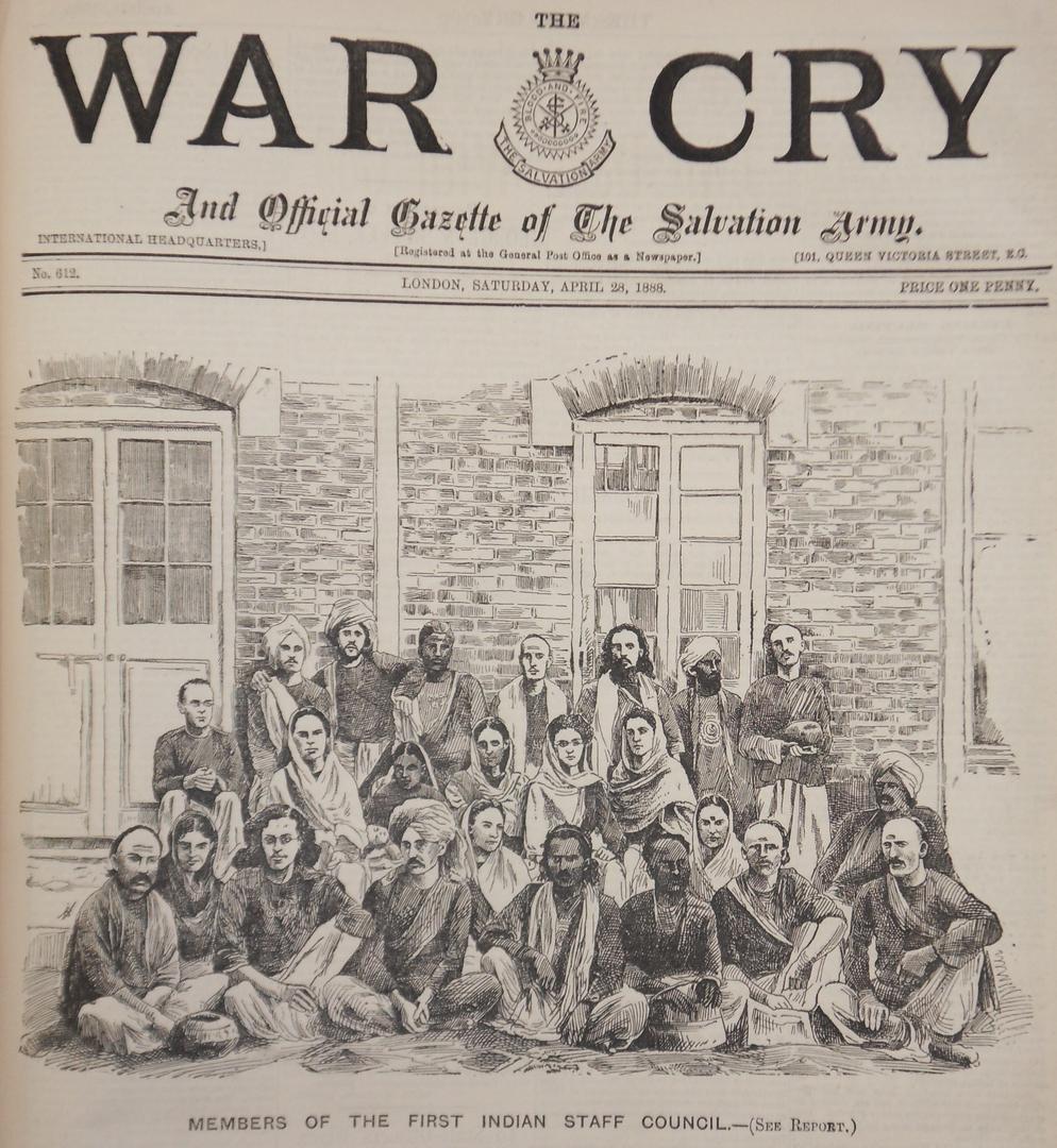 Indian Staff Council, War Cry 1888