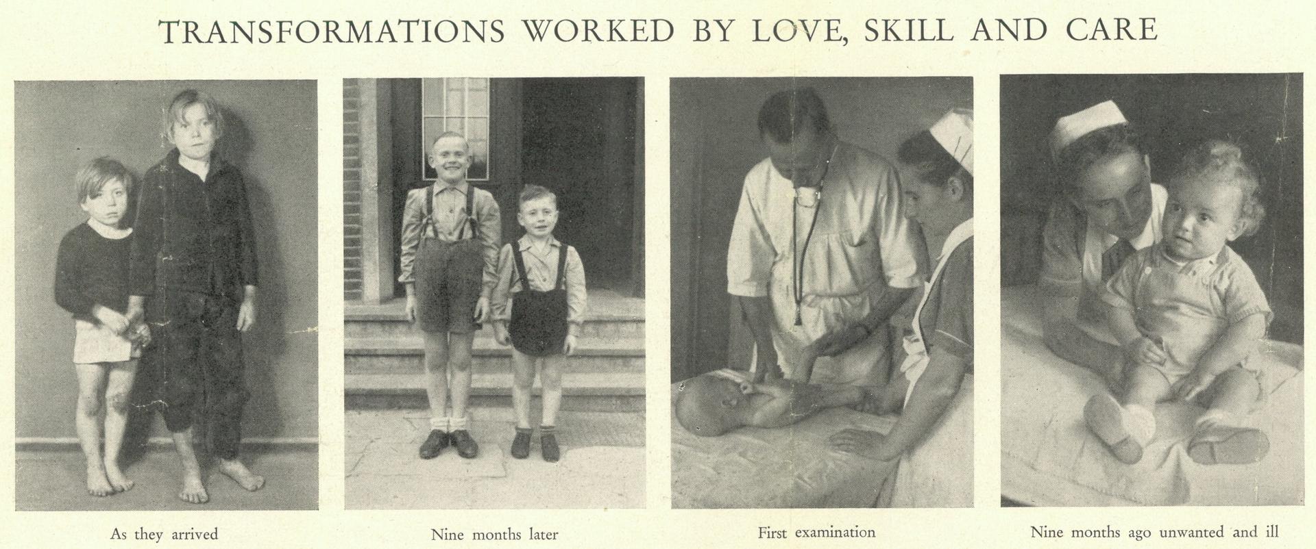 Postwar work with children 1947