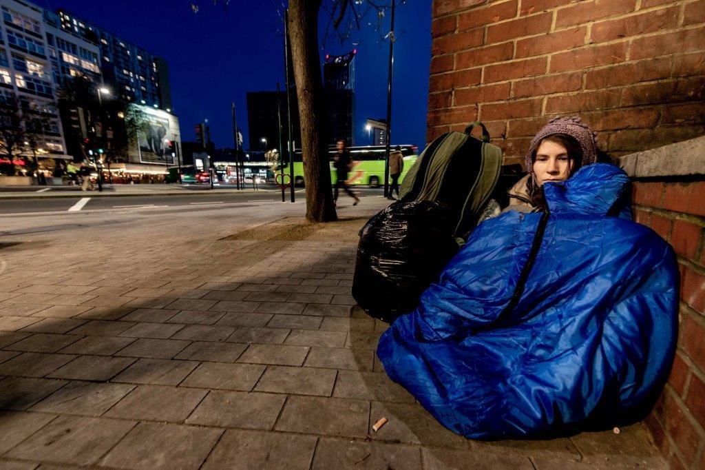 homeless rough sleeping