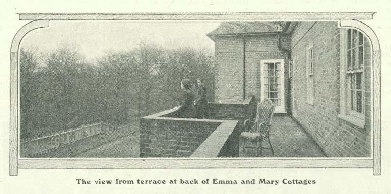 Emma Cottage terrace