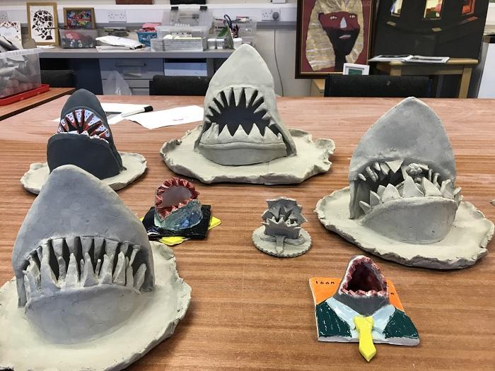 Shark ceramics