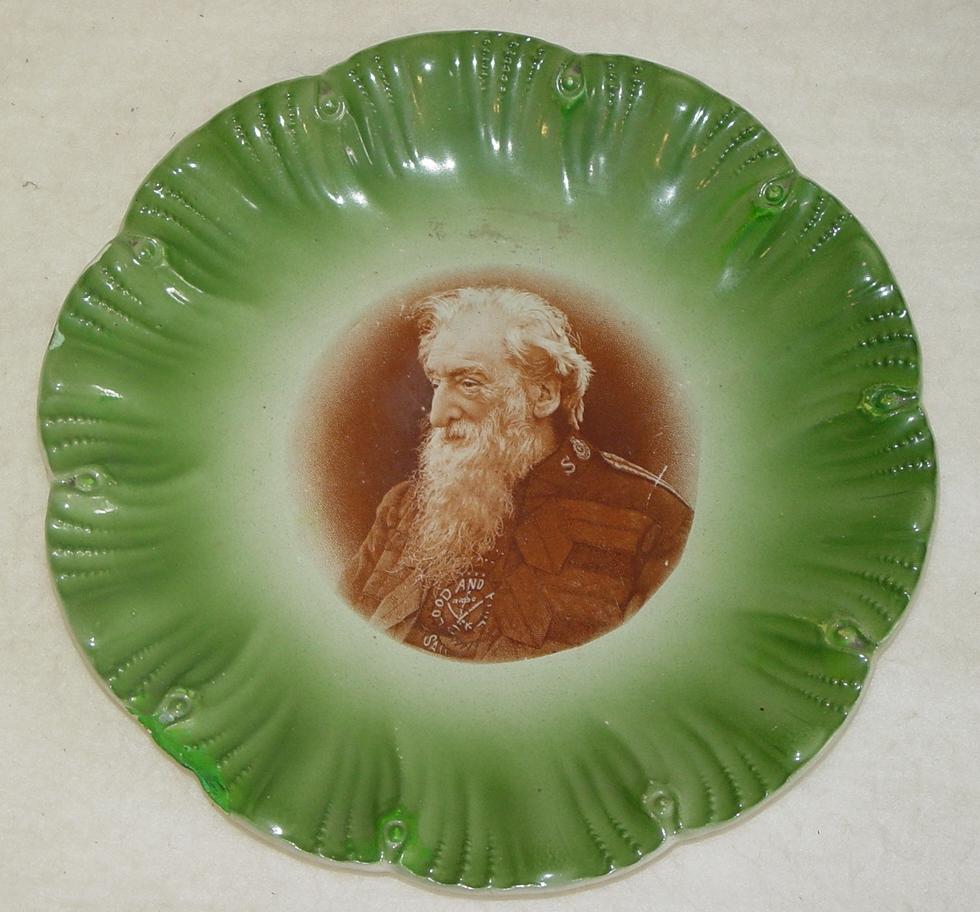 Booth commemorative plate