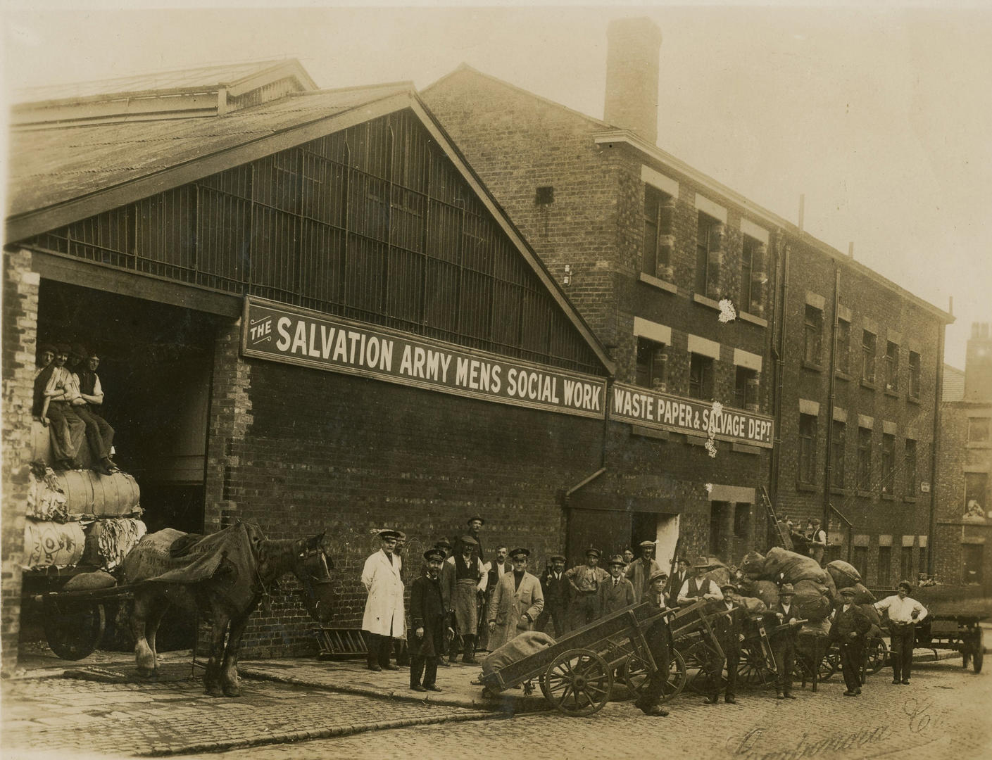 Salvation Army Waste Centre in Liverpool