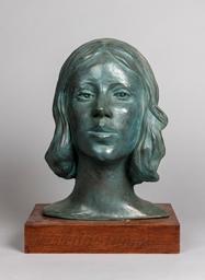 Sculpture of Genevieve Cachelin