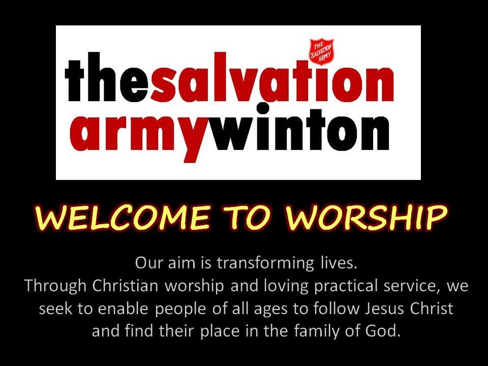 Winton Sunday Worship