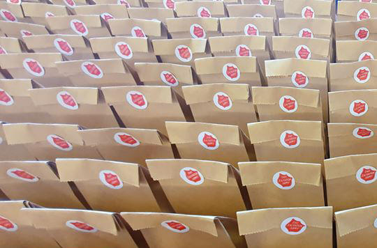Wellbeing packs from The Salvation Army