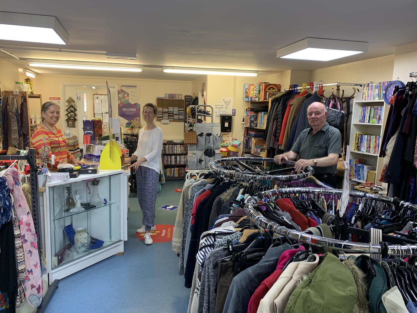 Histon Salvation Army Care & Share Shop welcomes you.