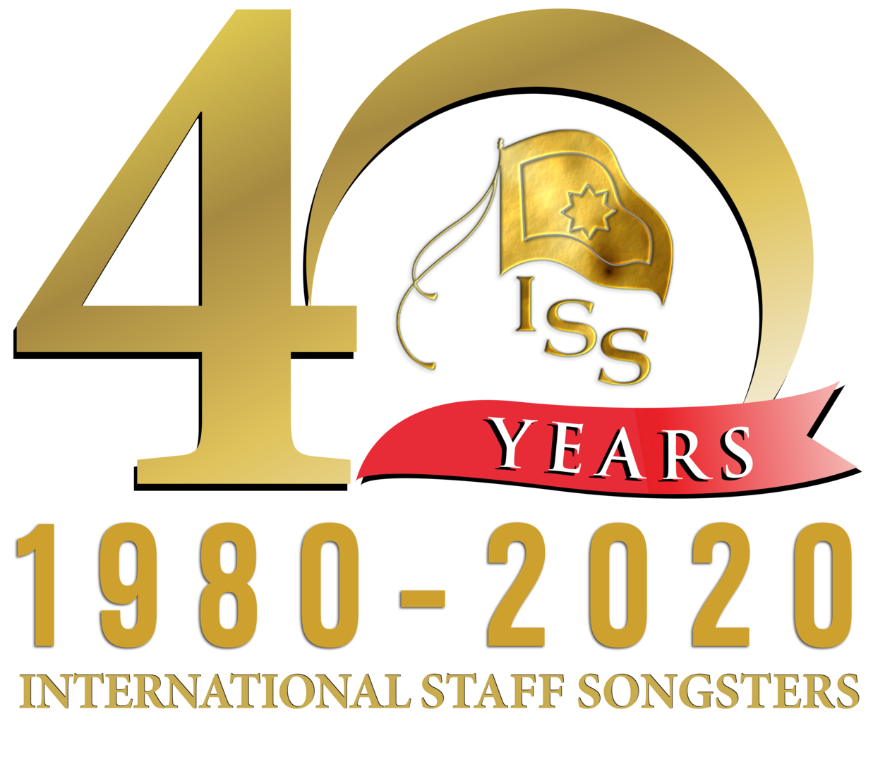 ISS 40 logo 1980 to 2020