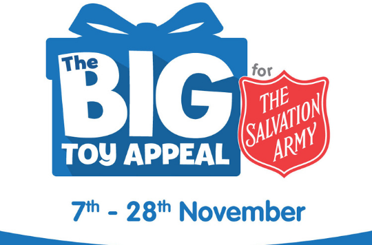 Logo for The Big Toy Appeal with The Entertainer 2020