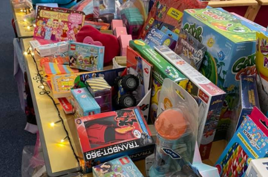 Toys donated to the Barrow Christmas Present Appeal 
