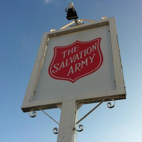 Forest of Dean Salvation Army Pub Sign with Red Shield