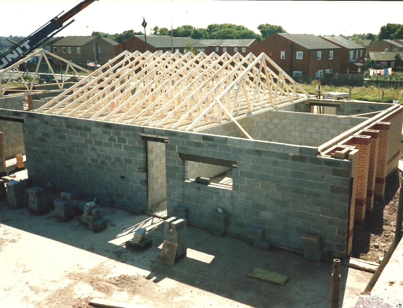 Liverpool Walton Salvation Army Under Construction - 1988