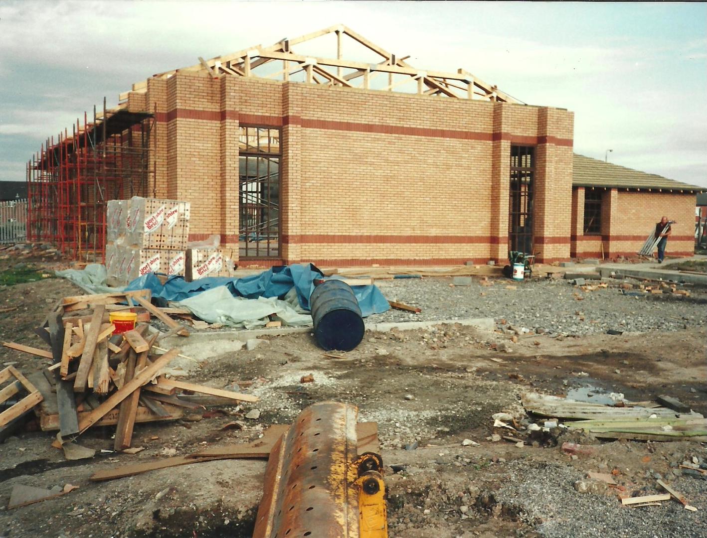 Liverpool Walton Salvation Army Under Construction - 1988