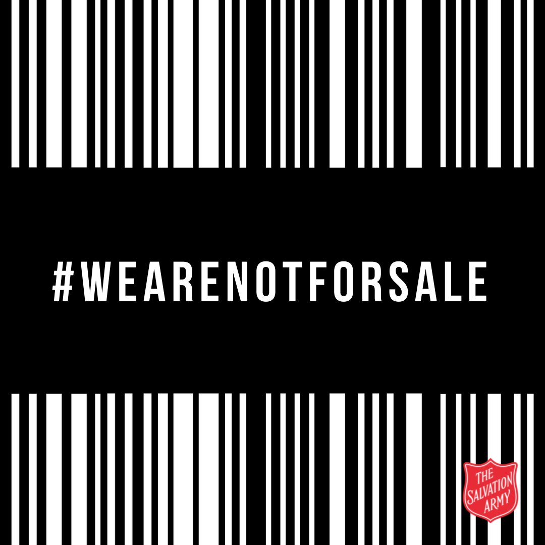 We are not for sale barcode