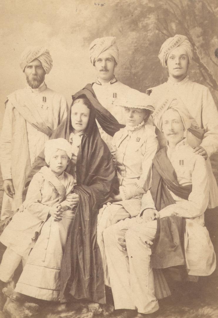 First Indian detachment, 1882