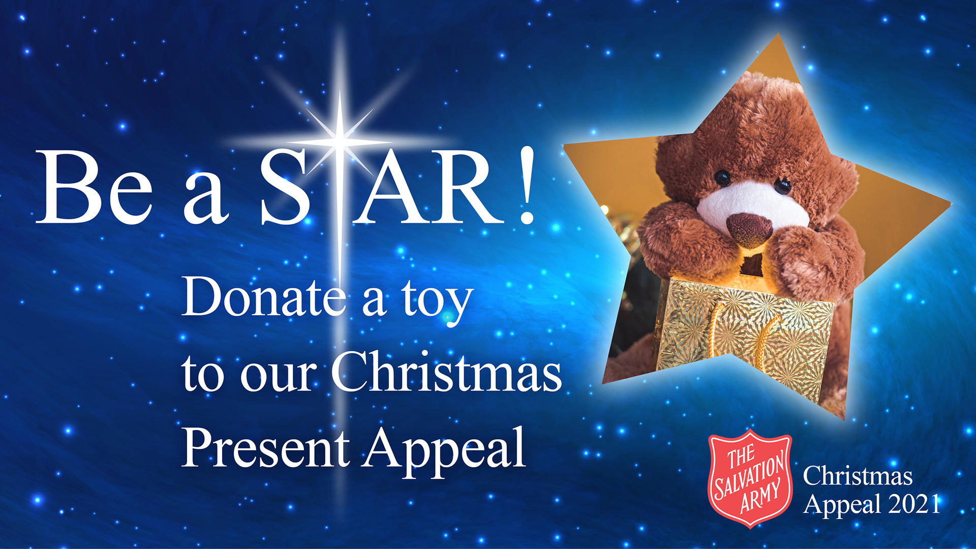 Be A Star - Christmas Present Appeal 2021