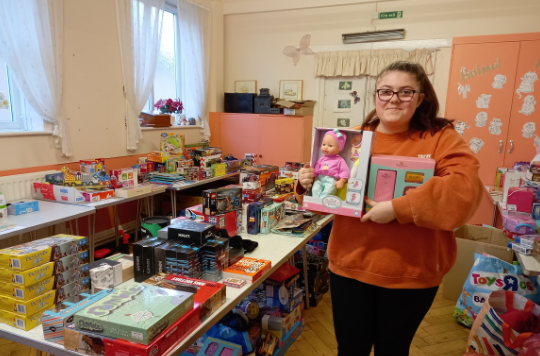 Christmas Present Appeal donation 
