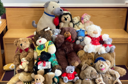 Teddy bear donation 