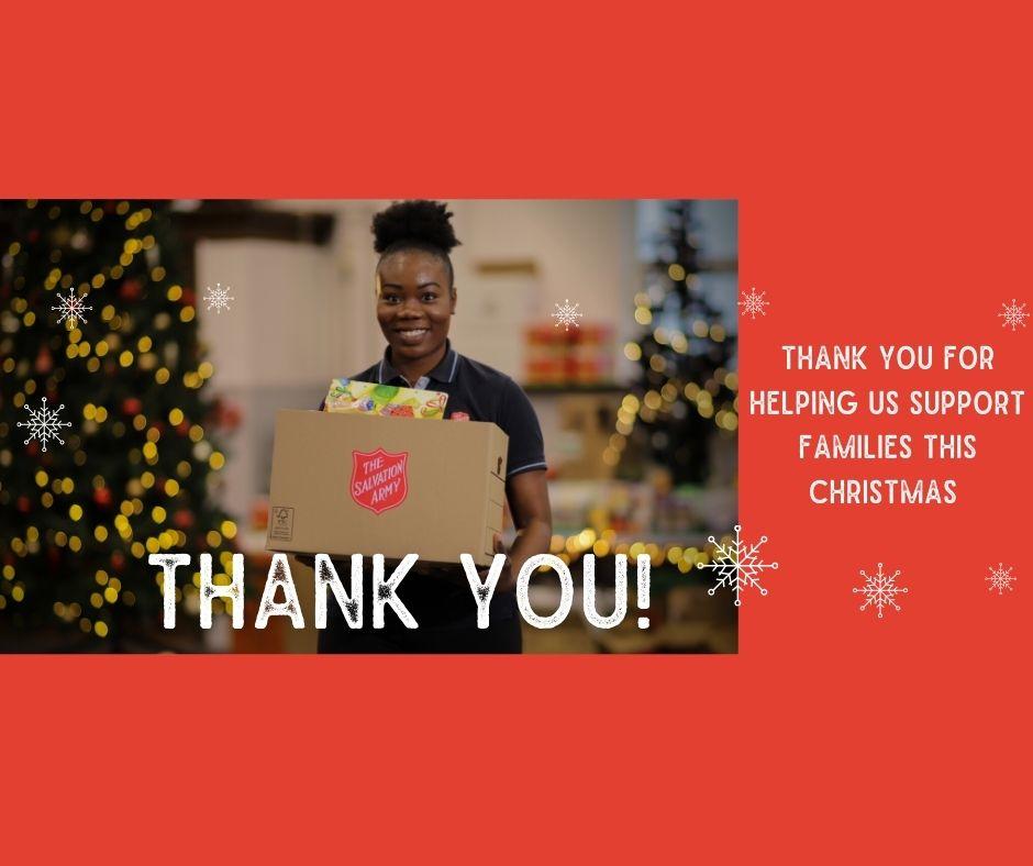 Thank you for supporting families this Christmas