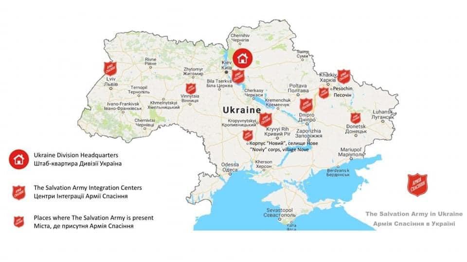 Ukraine SA Map