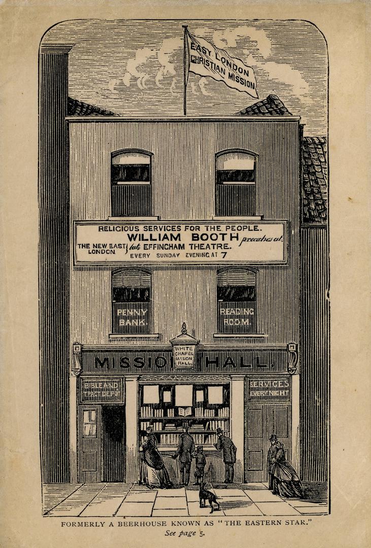 The Whitechapel Mission Hall, 1867