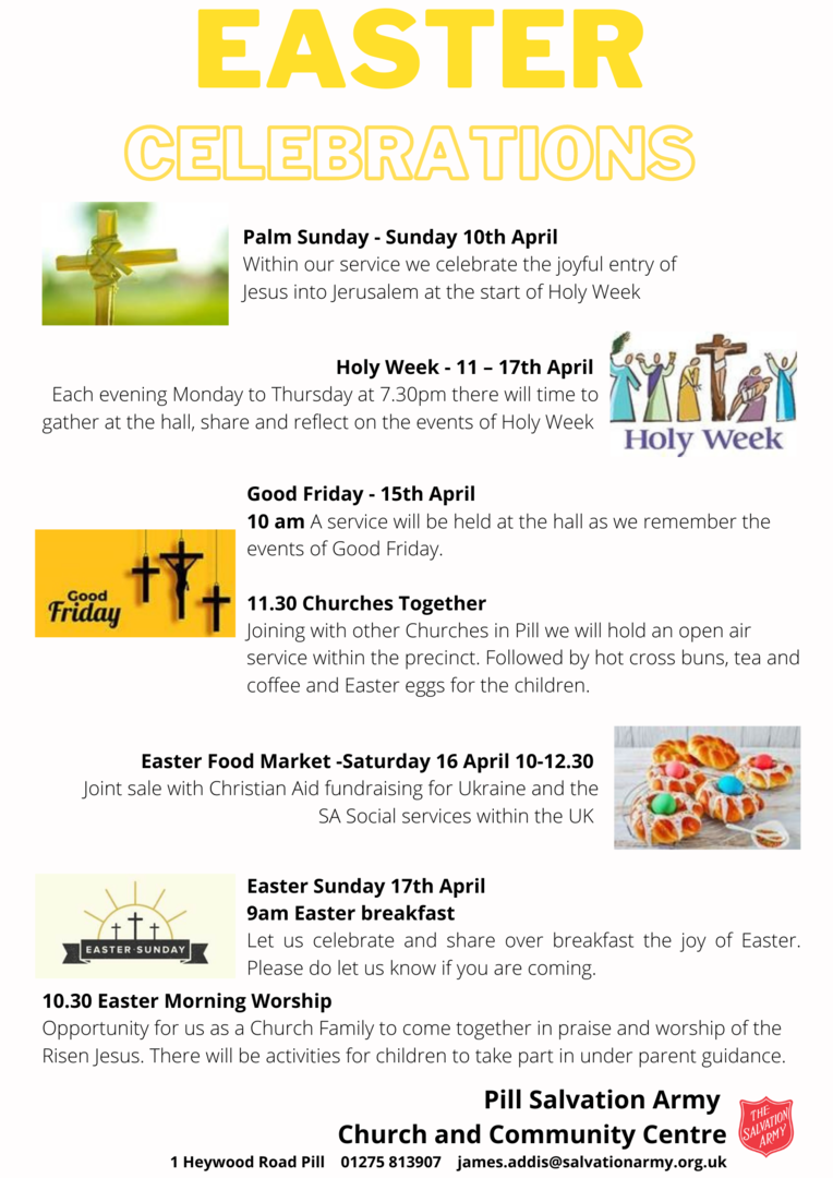 Easter Services and Events