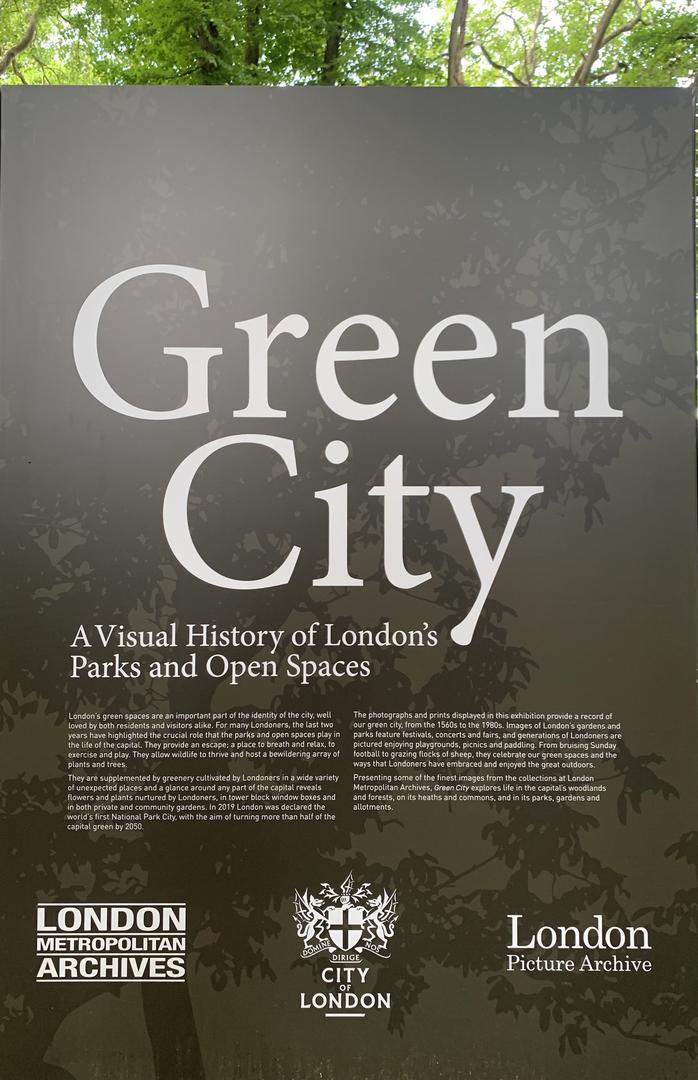 Green City exhibition panel