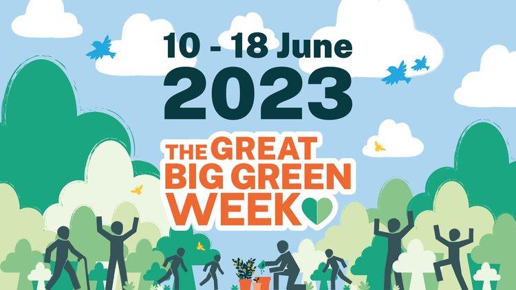 Graphic Great Big Green Week 2023 10 to 18 June