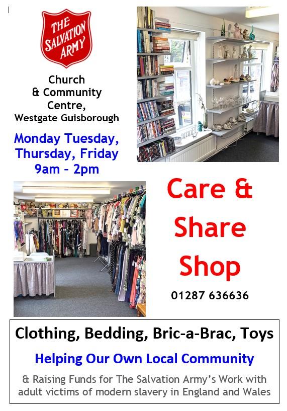 Our Care & Share Shop