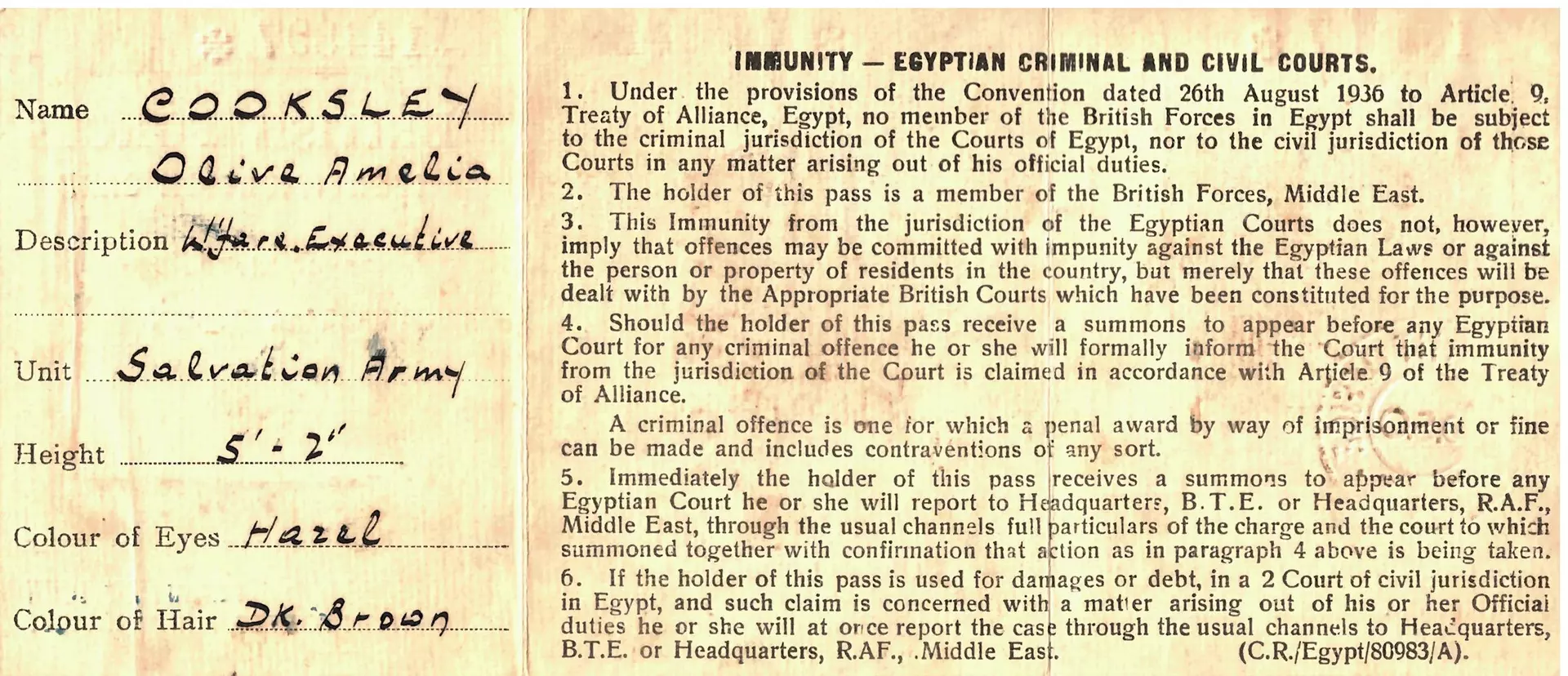 Women’s History Month 2023: Salvation Army Women in Egypt. | The ...