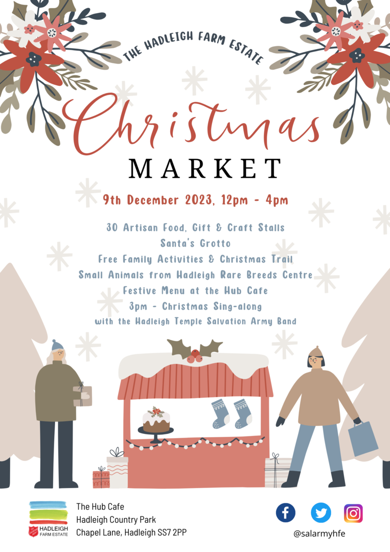 Christmas Market Poster - 9 December 2023