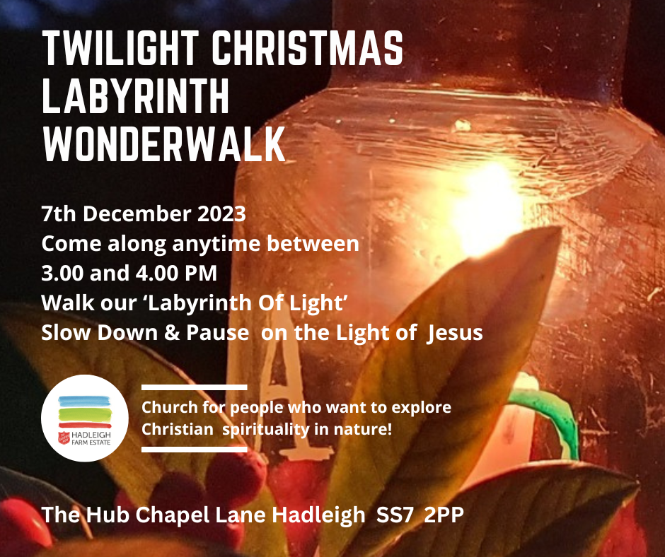 Walk our Labyrinth of Light - 7 December