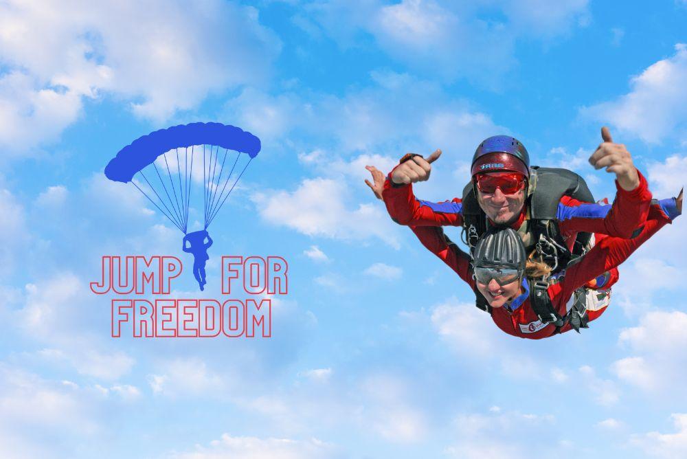 jump for freedom
