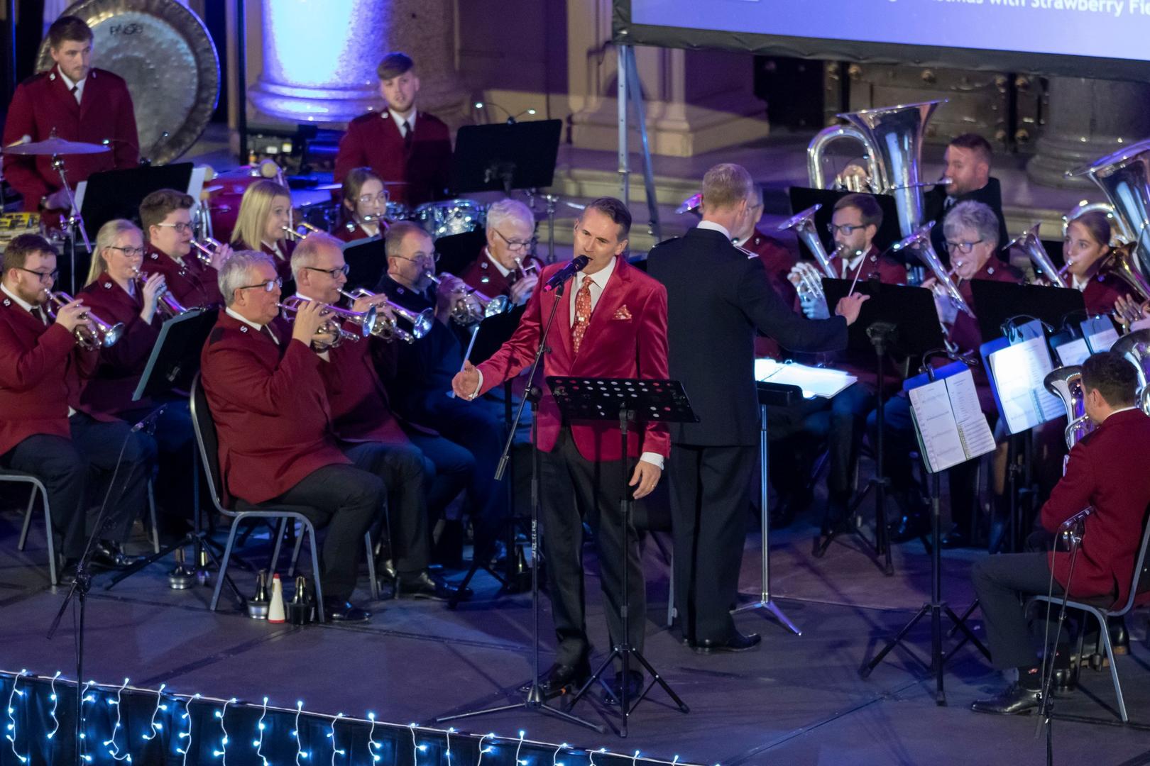 Liverpool Walton Salvation Army Band with Strawberry Field