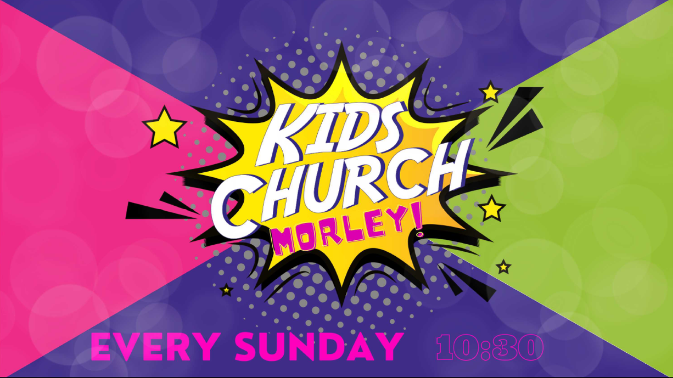 kids church 10.30am sundays 