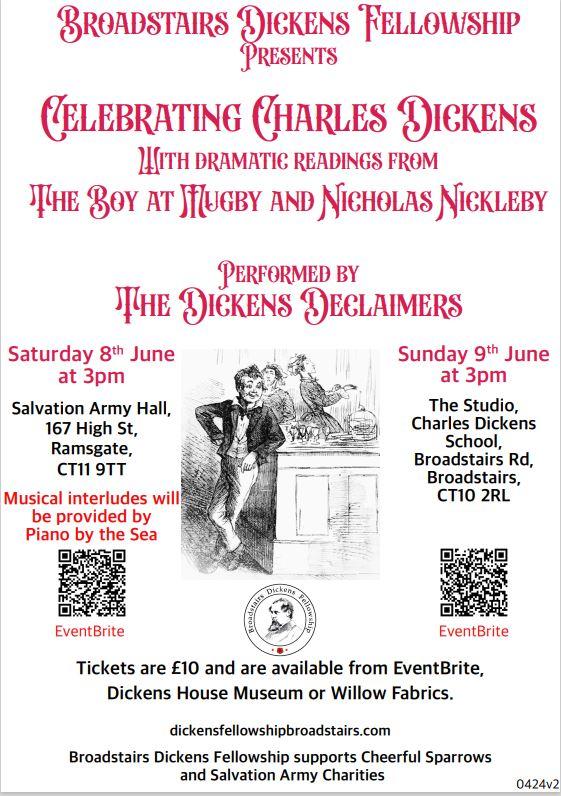Dickens Recital in Support of The Salvation Army