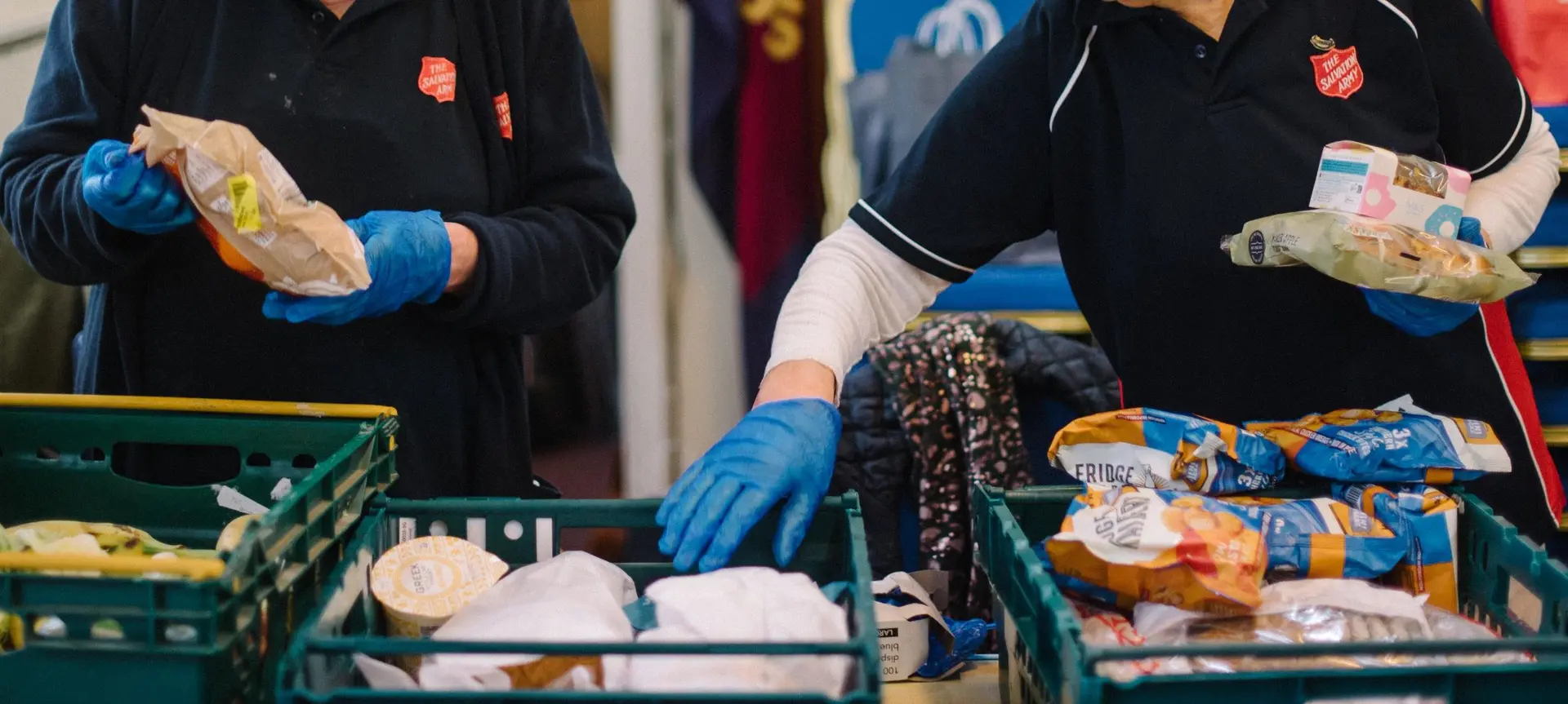 The Salvation Army food bank