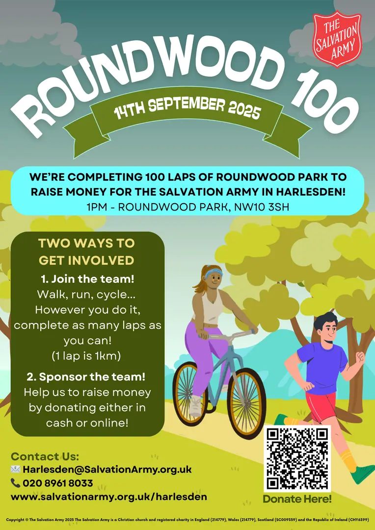 Poster describing a fundraising event for this church.