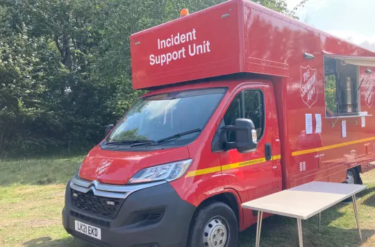 stock image of the emergency response vehicle 