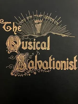 Cover of an annual volume of 'The Musical Salvationist'
