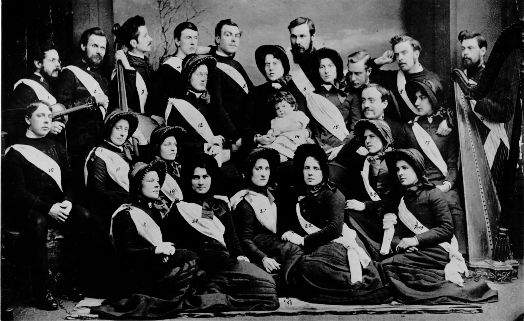 Speaking, Praying and Singing Brigade, 1883